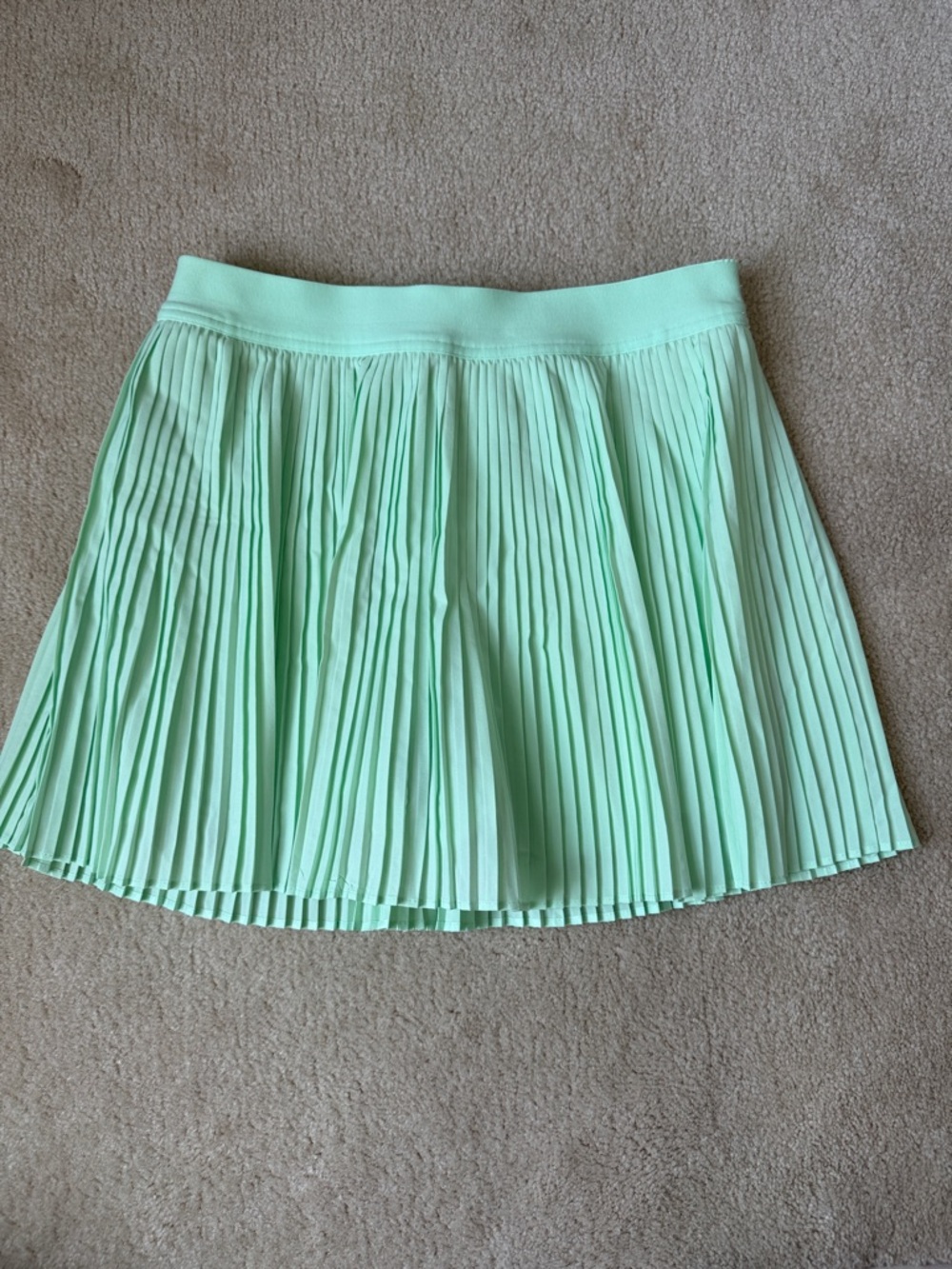 Old Navy Mint Green Pleated Skater Skirt